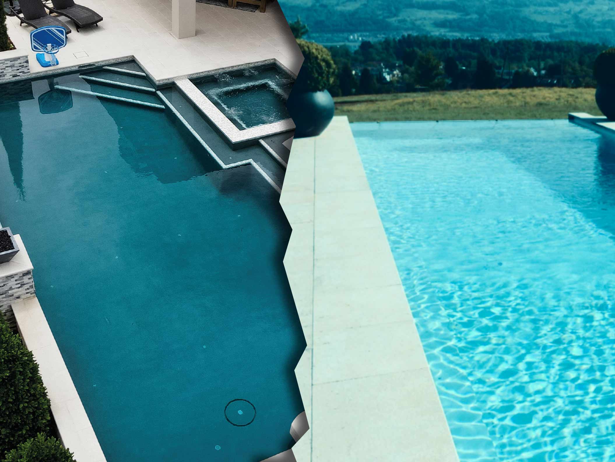 Welche Poolbeschichtung ist die perfekt für Sie.